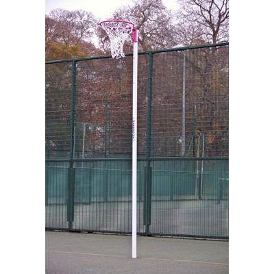 Netball Socketed Posts, 16mm, Pink
