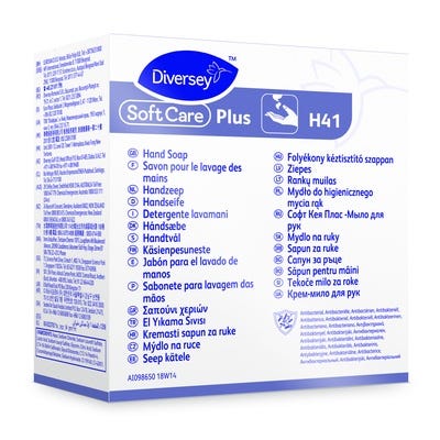 Diversey Softcare Plus H41 Cream Soap 800ml Pack of 6