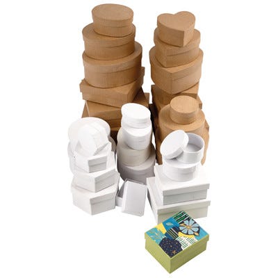 Boxes Natural Pack 30