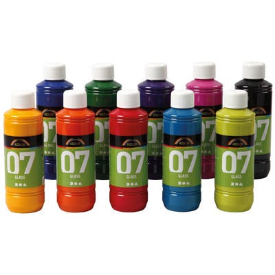 A-Color Glass Assorted Pack 10