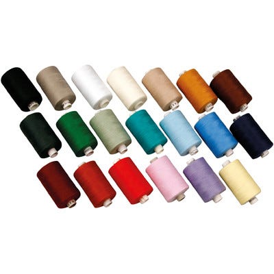 Polyester Sewing Thread Assorted Pack 20