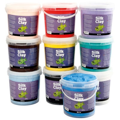 Silk Clay 10x650g Assorted Pack 10