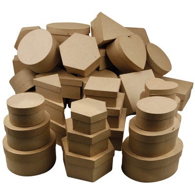 Boxes Natural Pack 72