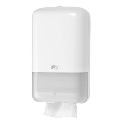 143 x 166 x 337mm Tork Folded Toilet Tissue Dispenser