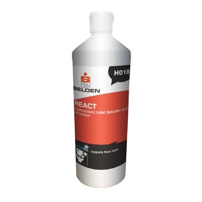 H018 React Acid Descaler & Toilet Renovator 1 Litre