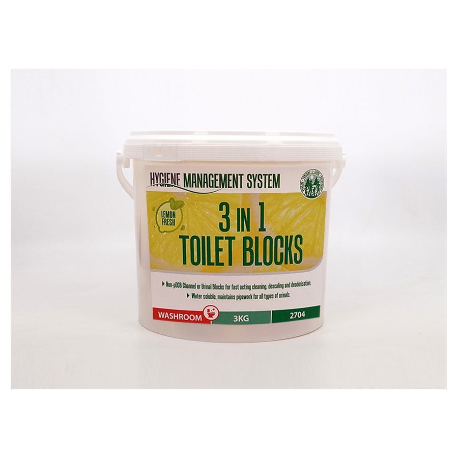 Lemon Fresh Urinal Channel Blocks 3kg