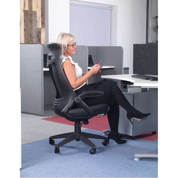 Tuscan Mesh Chair Black