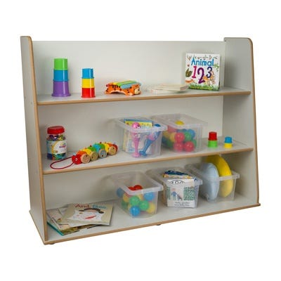 Free Standing Shelf 440mm Deep Grey