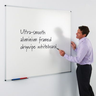 Non-Magnetic Guideline Whiteboards H1200 x W1500mm