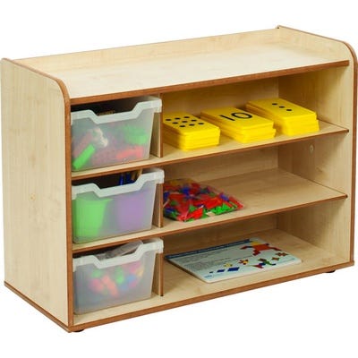 Solway 3 Tray Unit with Shelves & Clear Trays