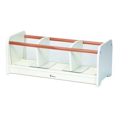 Baby Clear View Browser, White