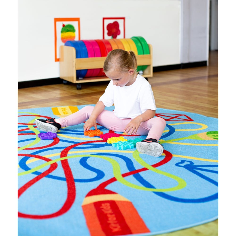 Colour Tubes Carpet