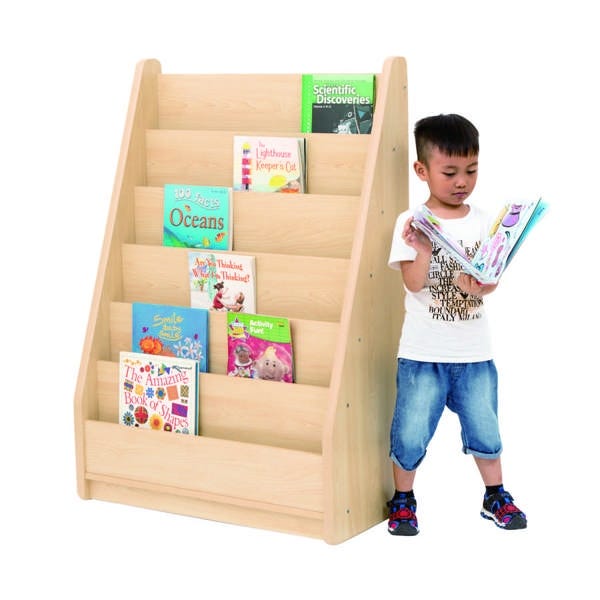 Elegant Tall Basic Book Storage Unit