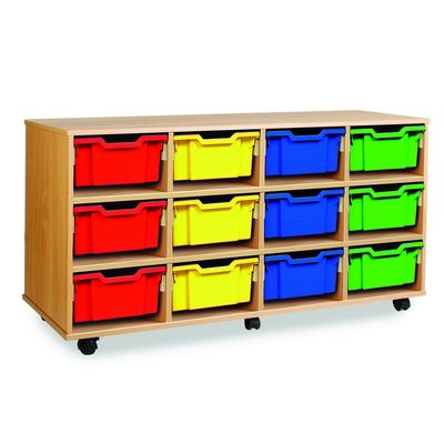 24 Shallow Tray Unit W135.8 x D45.3 x H70.7cm