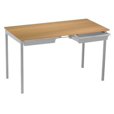Romney Table & Trays 640x1100x550 Grey/Beech