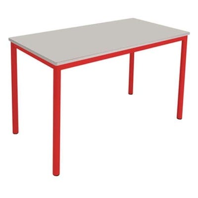 Kentish Classroom Table H710mm Red/Grey
