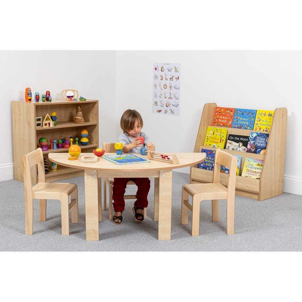 Wild Wood Semi Circle Table W1630 x D560 x H460mm
