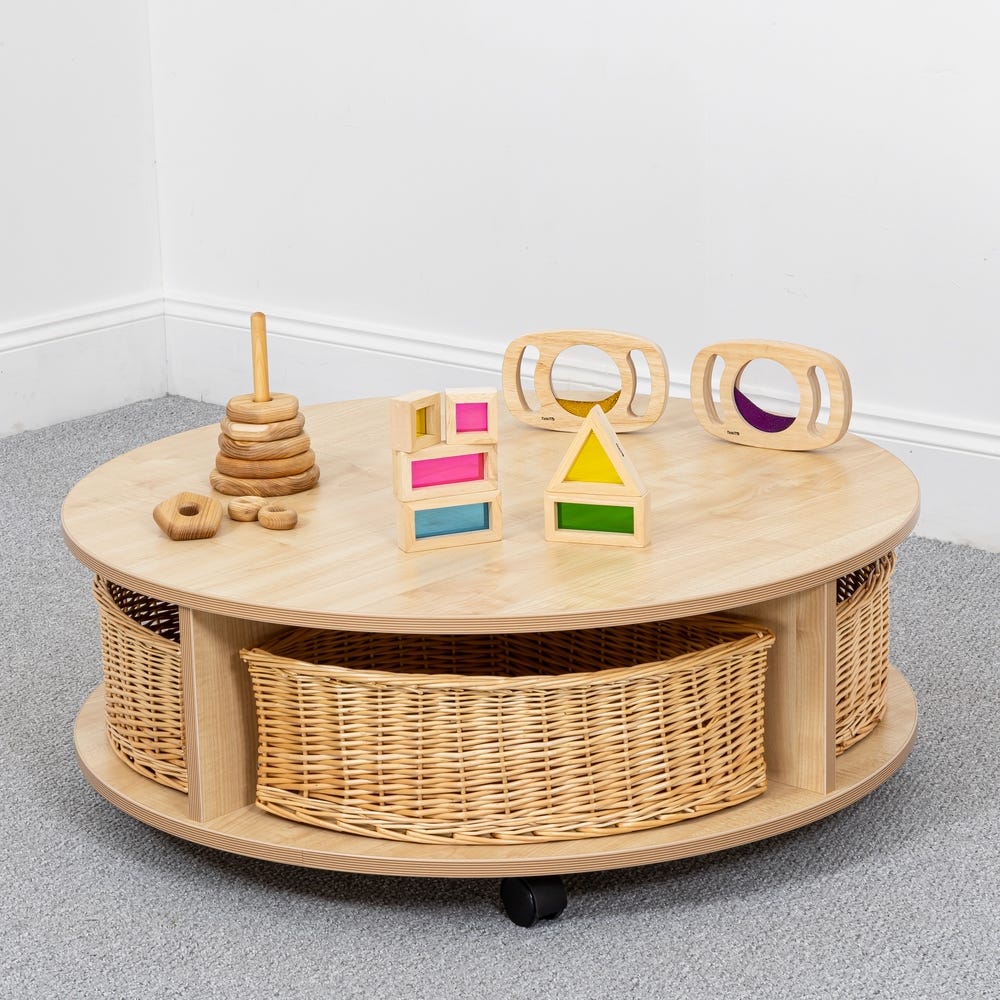 Wild Wood 1 Tier Quadrant Storage Unit