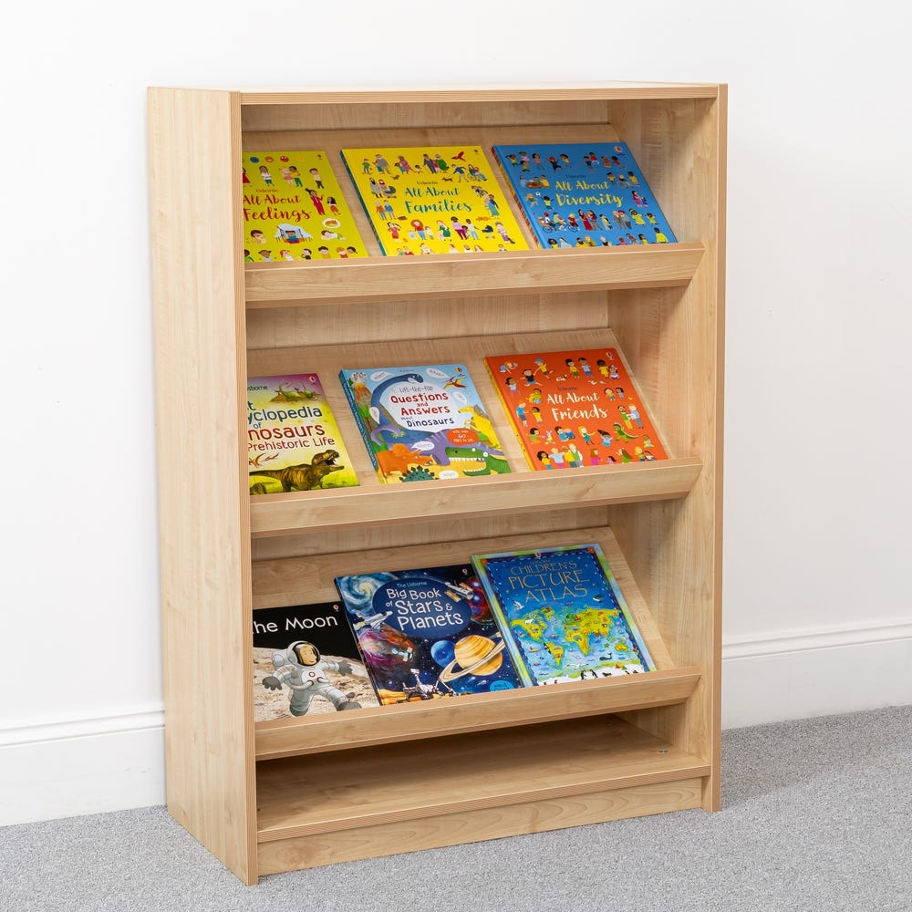 Wild Wood Sloping Book Storage Unit