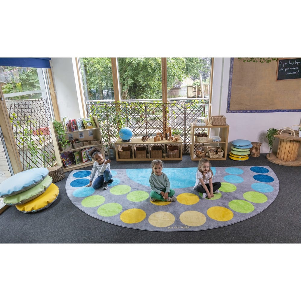 Lake Large Semi Circle Carpet