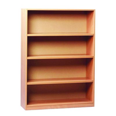 Open Bookcase 1 Fixed 2 Adjustable Shelves Maple