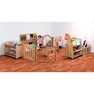 Baby Enclosure Zone with Tubs