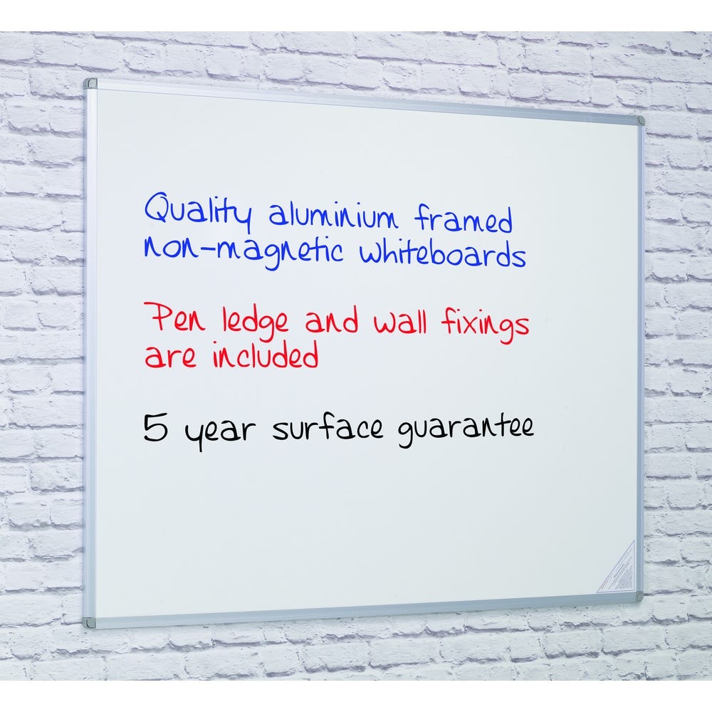 Non-Magnetic Writing Boards- H900xW1200mm