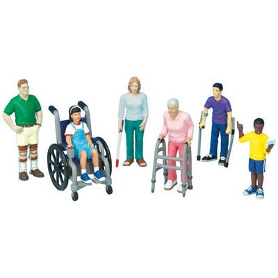 Special Needs Figures Set of 6