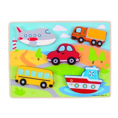 Chunky Lift Out Puzzles Transport