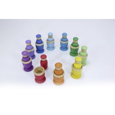 Wooden People Sorting Set