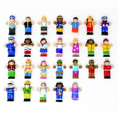 Multicultural Figure Set