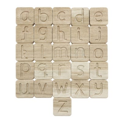 Individual Letters of the Alphabet