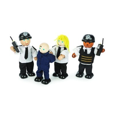 Police Officers and Prisoner