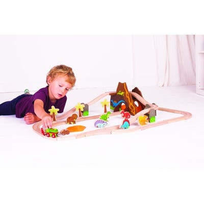 Dinosaur Railway Set