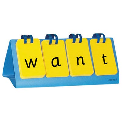 CVCC- Phase 4 Letter Flips Pack of 5