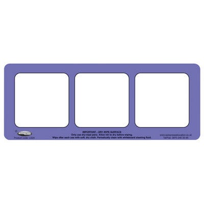 Drywipe Phoneme Frames Pack of 5