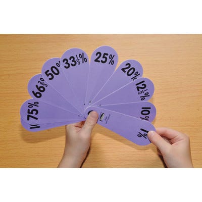 Percentage Fans Purple Pack 35