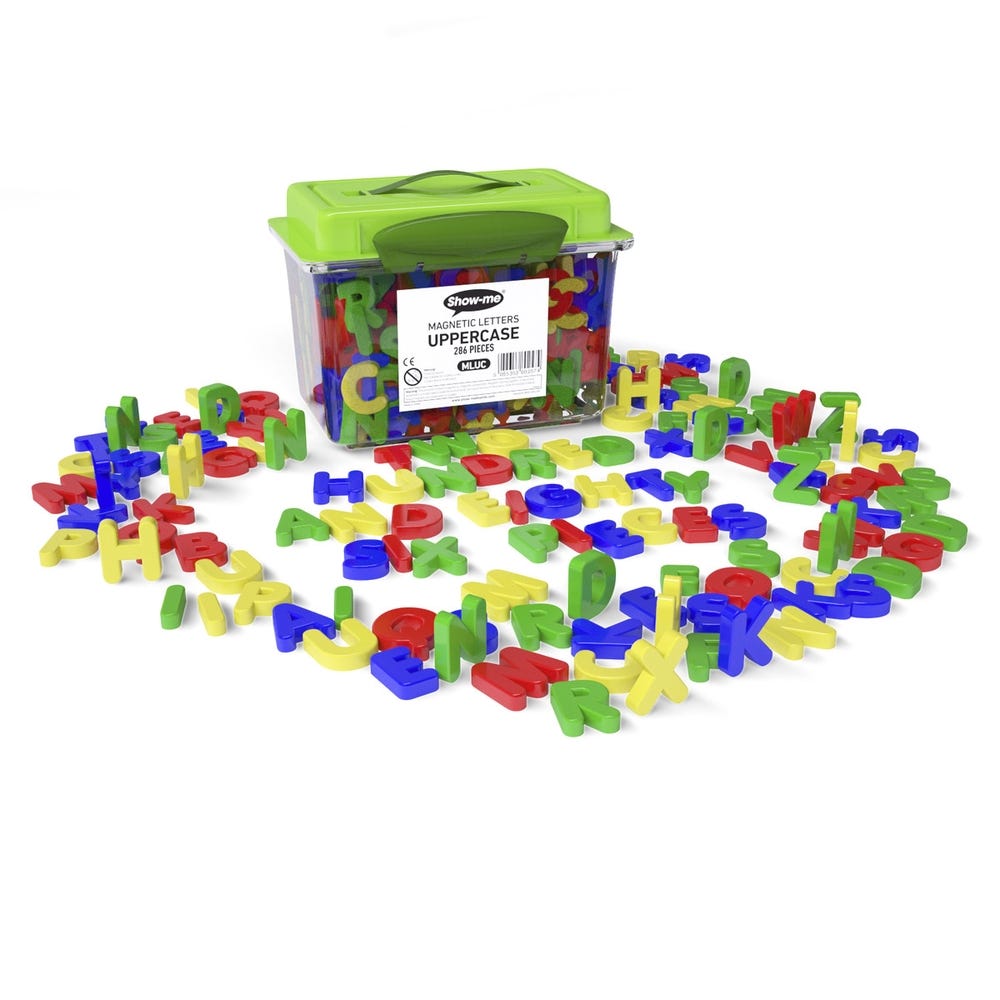 Magnetic Letters Uppercase Pack of 286