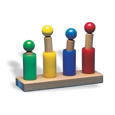 Wooden Springy People