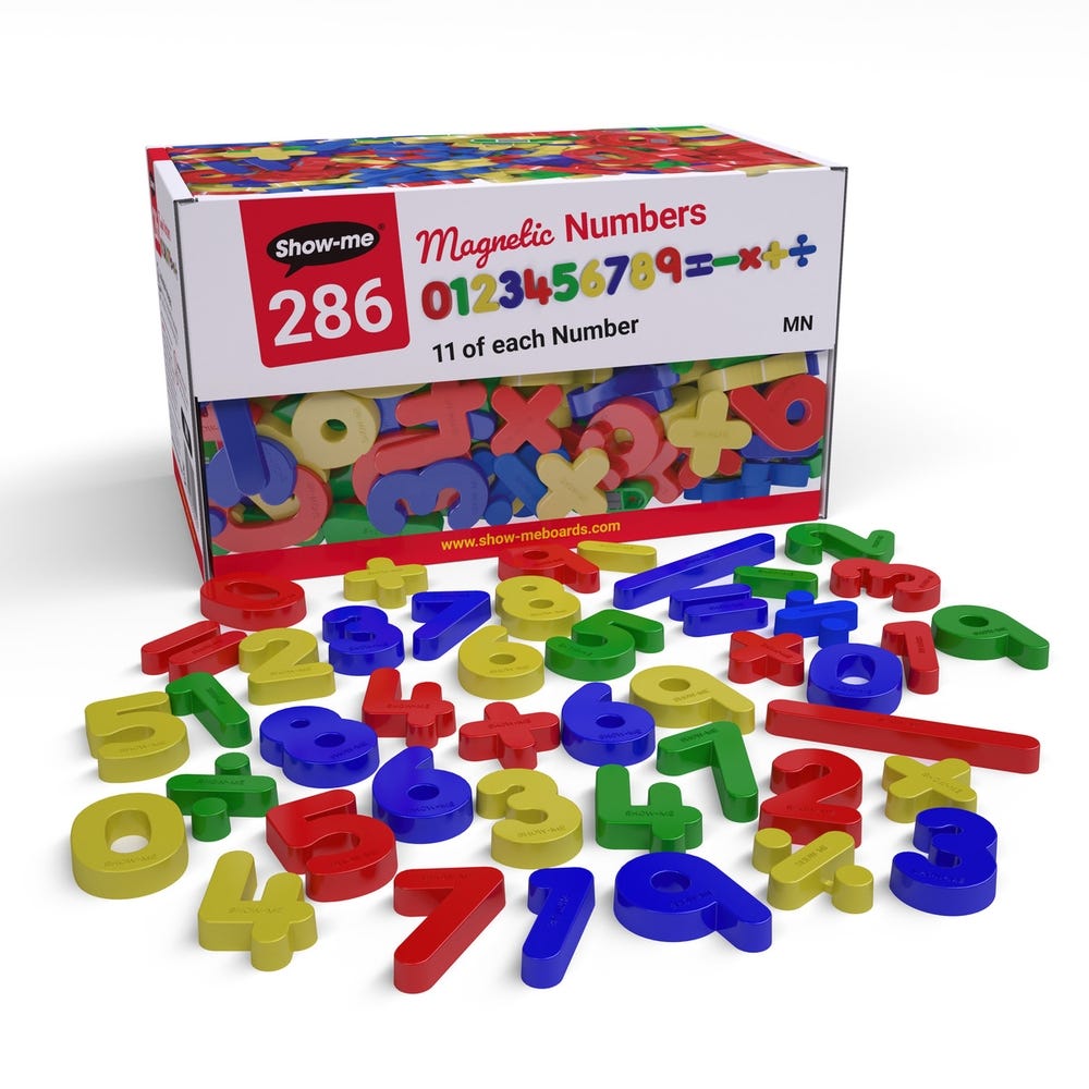 Magnetic Numbers and Symbols, Pack 286