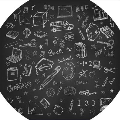 Mini Tuff Tray Mat Chalkboard