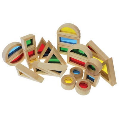 Rainbow Block Set of 24