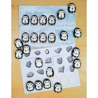 Pre-Coding Penguin Activity Cards Pack of 16