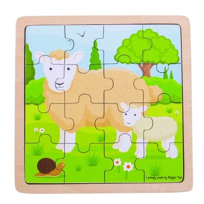 Tray Puzzle Sheep & Lamb