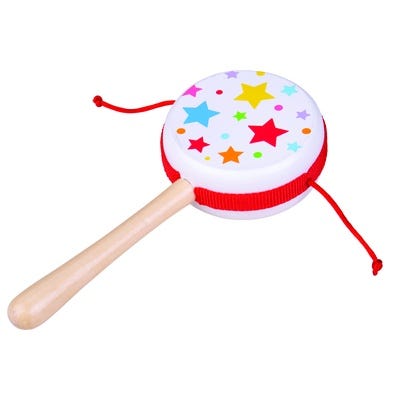 Wooden Twist Drum Pack of 10