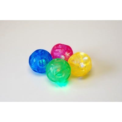 Sensory Flashing Irregular Balls Pack of 4