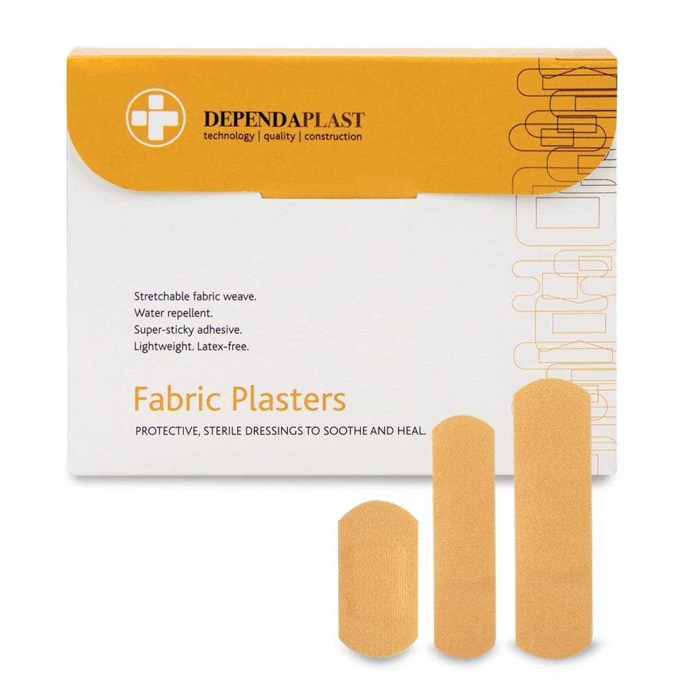Fabric Plasters Assortment Box of 150
