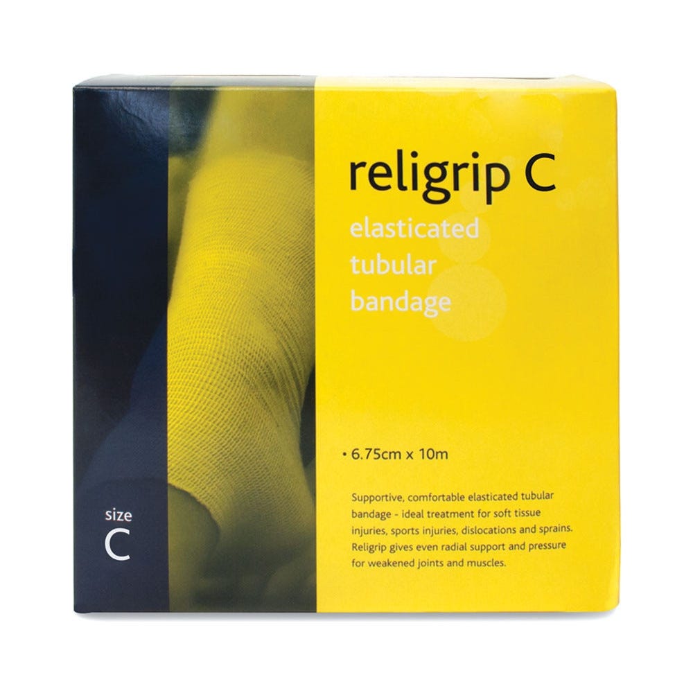 6.75cm x 10m Religrip Elasticated Tubular Bandage