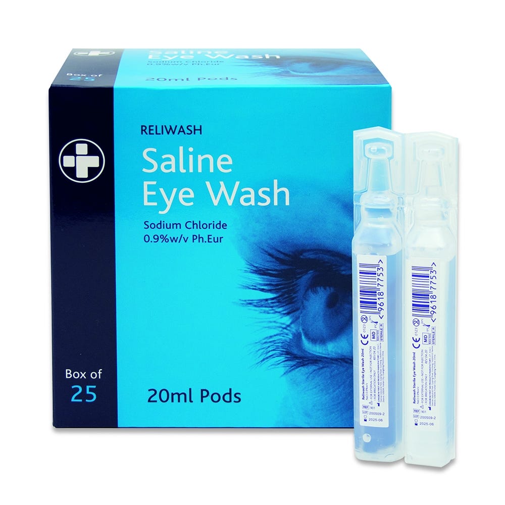 Eye Wash 20ml Pack of 100