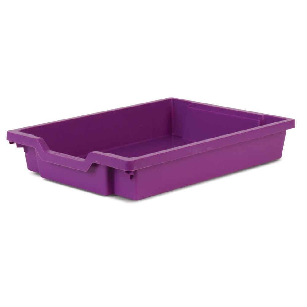 Gratnells Shallow Tray Plum Purple